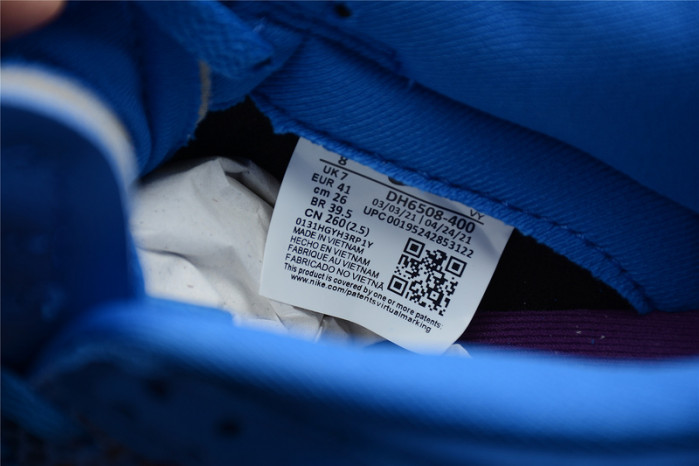 Undefeated Nike Dunk Low Dunk vs AF1 DH6508-400