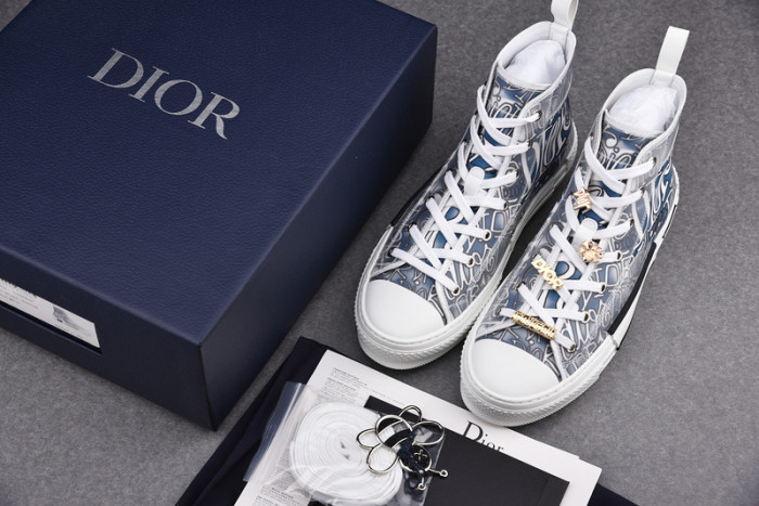 DR B23 OBLIQUE HIGH TOP SNEAKER