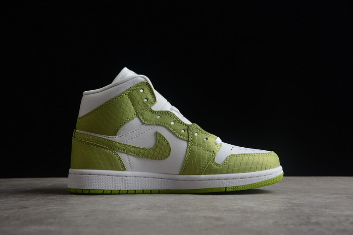 AIR JORDAN 1 MID GREEN PYTHON DV2959-113