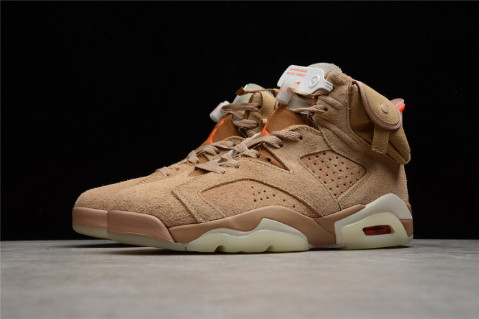 Jordan 6 Retro Travis Scott British Khaki - DH0690-200