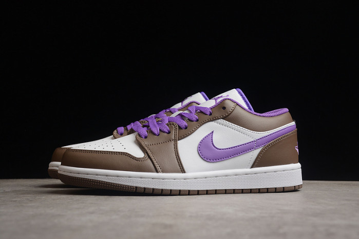 air Jordan 1 Low Purple Mocha 553558-215