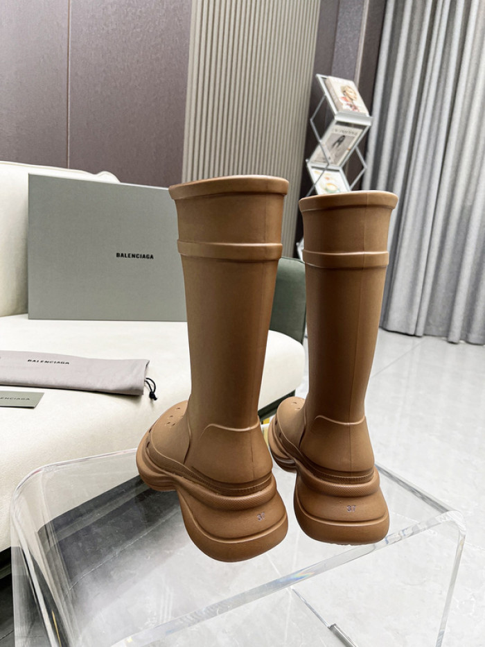 balenciaga x Cr*0*s chunky rubber boots