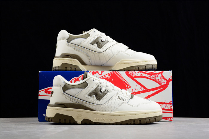New Balance 550 Aime Leon Dore White Grey BB550AD1