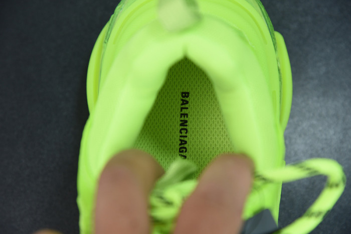 BL TRIPLE S TRAINERS CLEAR SOLE FLLO YELLOW 541624 W09O1 9002