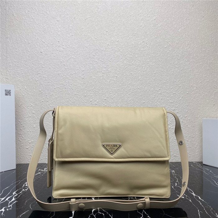 PRADA MEDIUM PADDED NYLON SHOULDER BAG