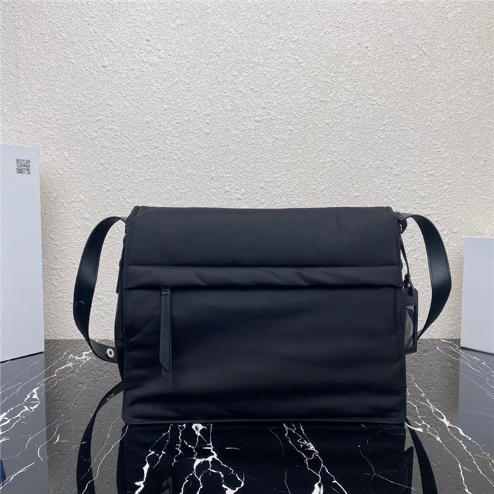 PRADA MEDIUM PADDED NYLON SHOULDER BAG