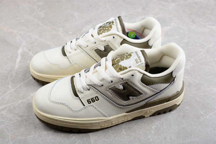 New Balance 550 Aime Leon Dore White Grey BB550AD1