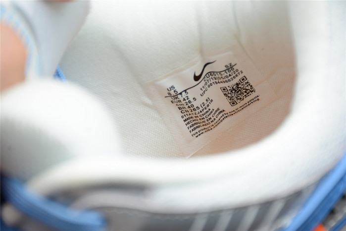 OW x Nike Air Rubber Dunk “University Blue” CU6015-100